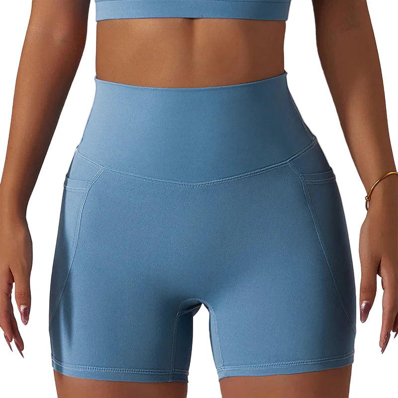 Women’s High Waist Yoga Shorts