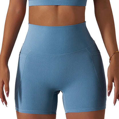 Women’s High Waist Yoga Shorts