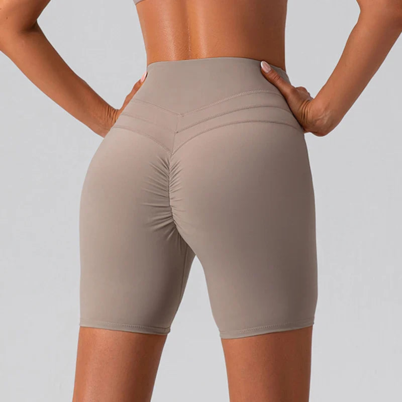Women’s Summer High Waist Yoga Shorts
