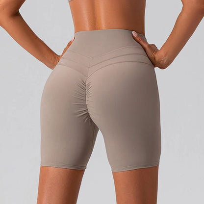 Women’s Summer High Waist Yoga Shorts