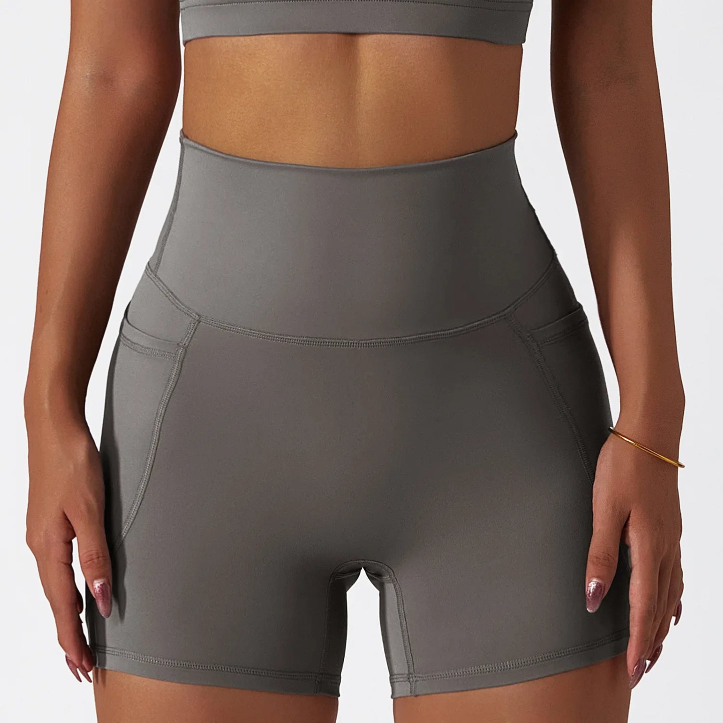Women’s High Waist Yoga Shorts