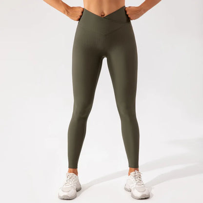 Women’s Seamless Ribbed Leggings
