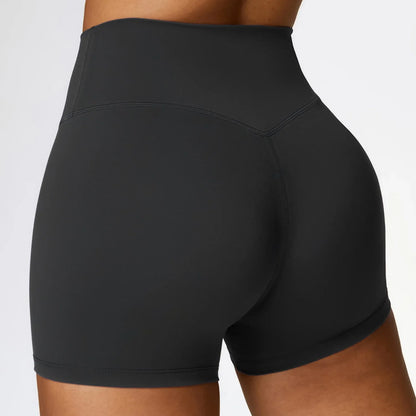 Women’s High Waist Push-Up Yoga Shorts