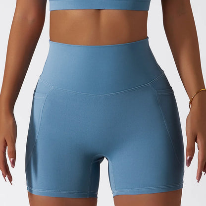 Women’s High Waist Yoga Shorts