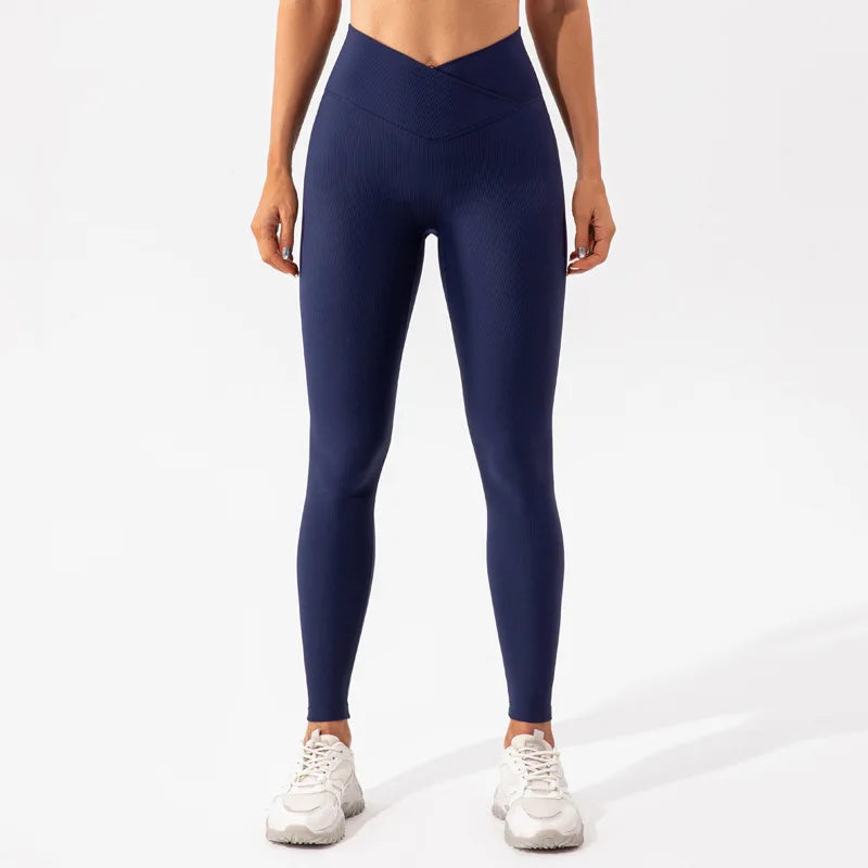 Women’s Seamless Ribbed Leggings