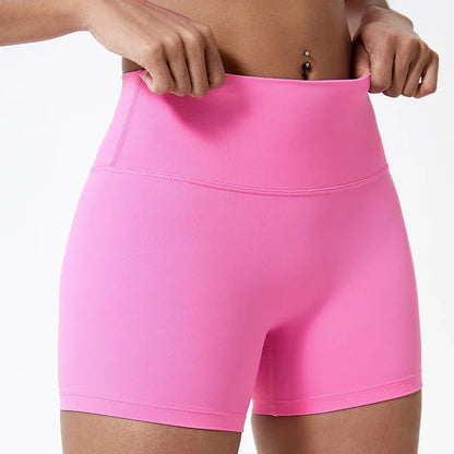 Women’s High Waist Running Shorts – Buttock Lift Yoga & Gym Leggings