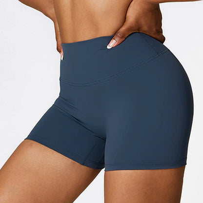 Women’s High Waist Push-Up Yoga Shorts