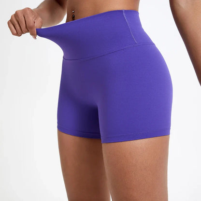 Women’s High Waist Running Shorts – Buttock Lift Yoga & Gym Leggings
