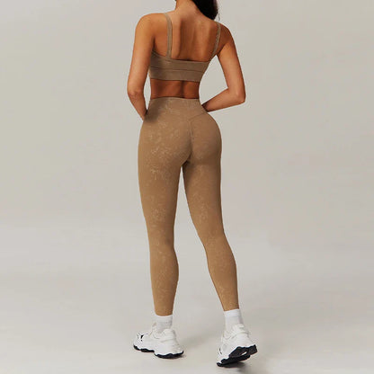 Women’s 2-Piece Sports Suit – High Elasticity Yoga & Gym Set